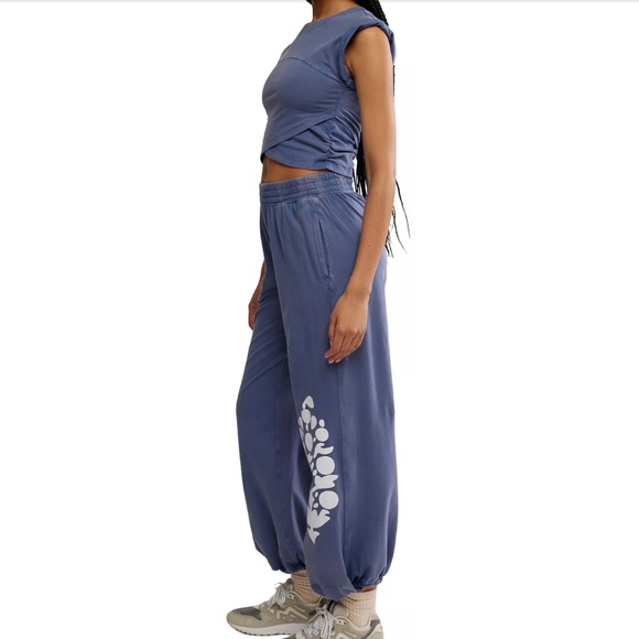 FP Movement by FP Hot Shot Logo Crossover Set in Blue Indigo sz M NWT $9… - Picture 3 of 11